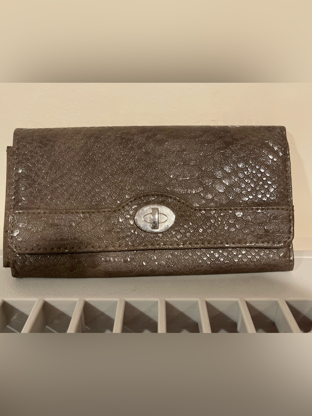 Mundi wallet /   Clutch - Brown